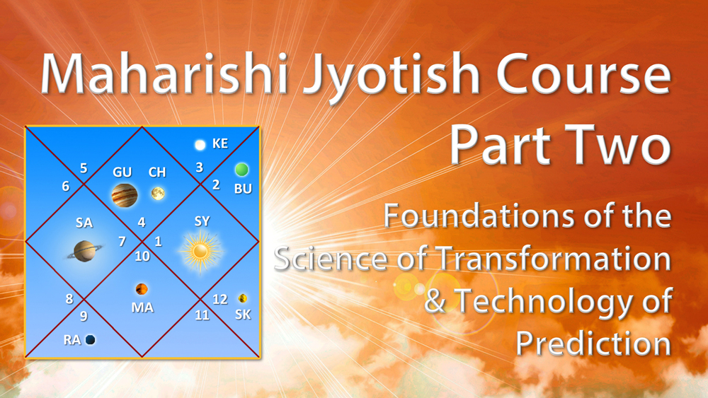 Maharishi Jyotish Foundations 2 with Dr. Ann Crowell with Weekly Live Discussion Webinars