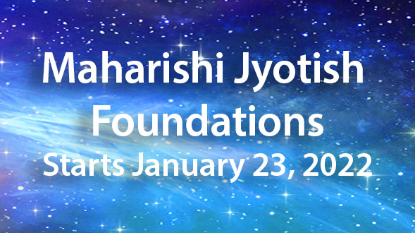 Maharishi Jyotish Foundations with Dr. Ann Crowell Starts January 23 with Weekly Live Discussion Webinars